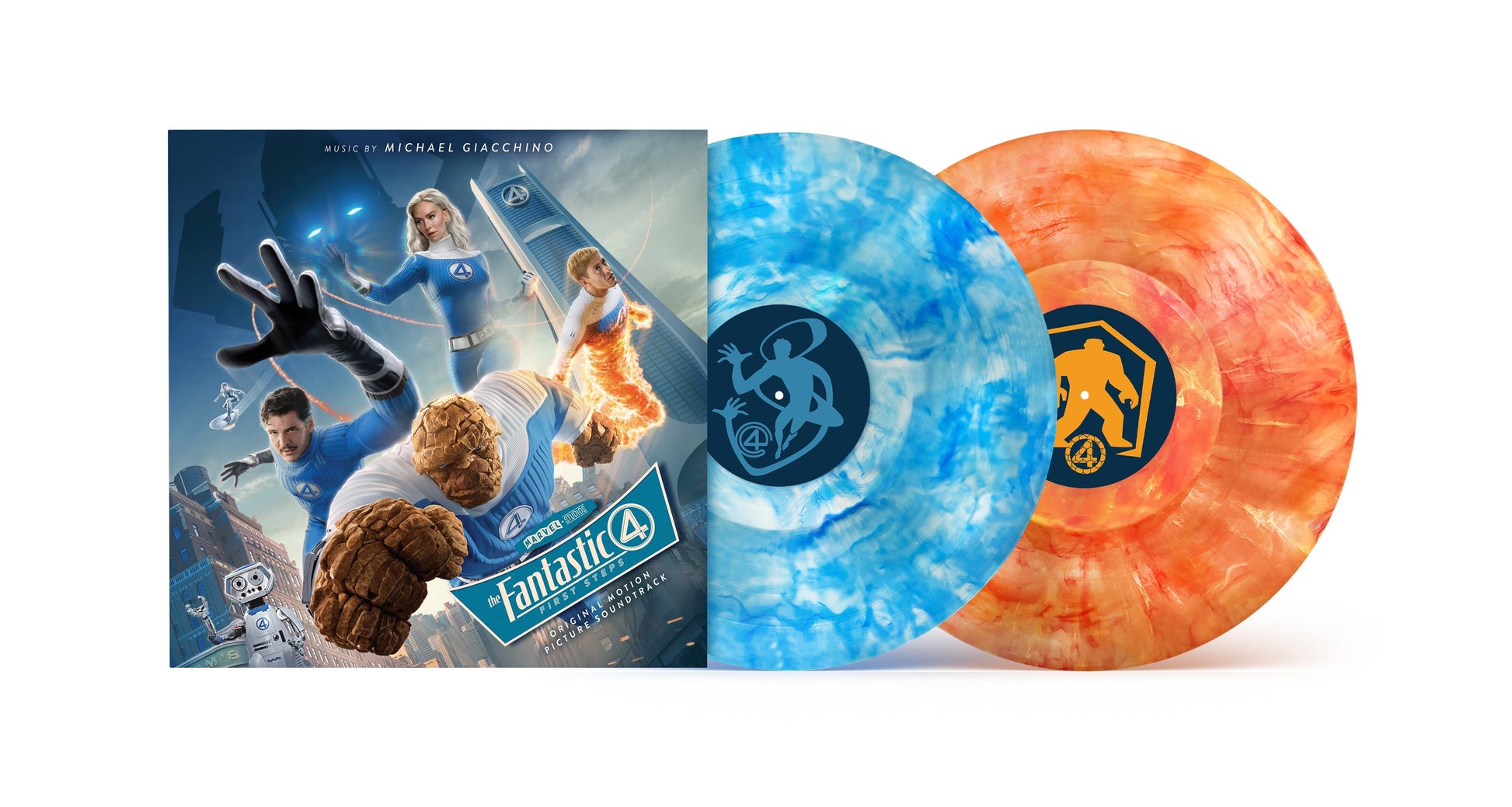 Michael Giacchino | The Fantastic Four: First Steps (Original Motion Picture Soundtrack) [Color 2LP] - Vinyl