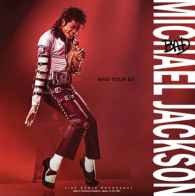Michael Jackson | Bad Tour 87 (Limited Edition, White & Red Splatter Colored Vinyl) [Import] - Vinyl