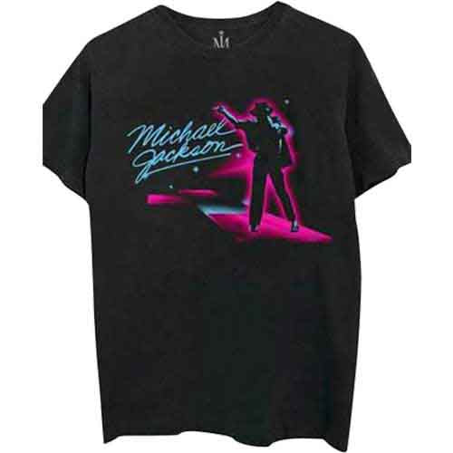 Michael Jackson | Neon - T-Shirt Black