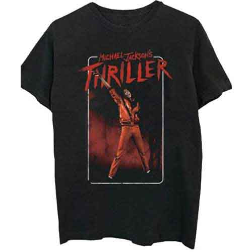 Michael Jackson | Thriller White Red Suit - T-Shirt Black