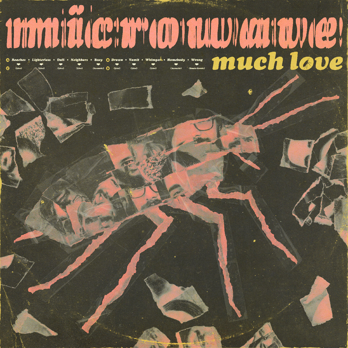Microwave | Much Love (10 Year Anniversary Edition) (Clear Pink Swirl Vinyl) - Vinyl