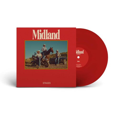 Midland | Stages [Transparent Red Lp] - Vinyl