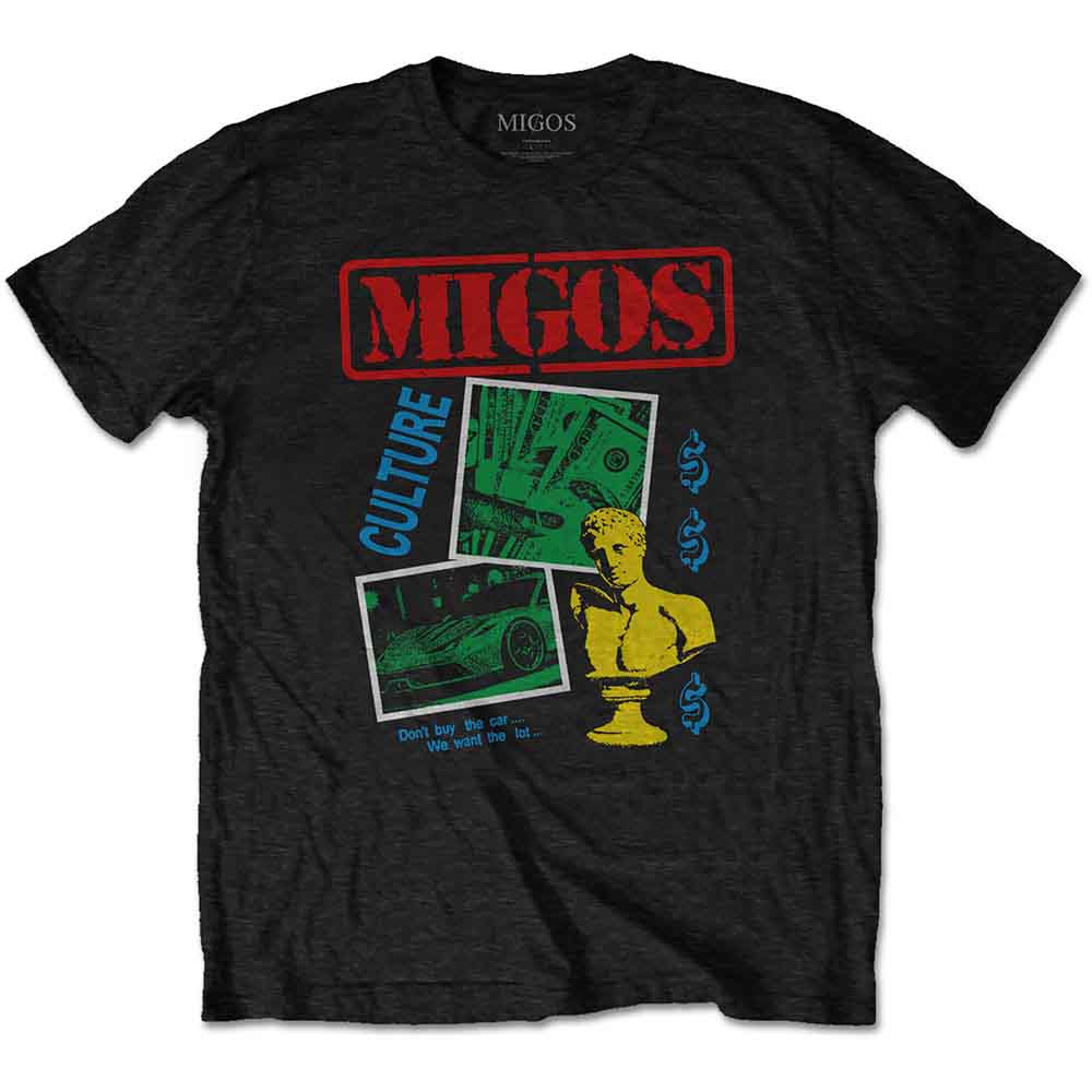 Migos | Don't Buy The Car - T-Shirt Black