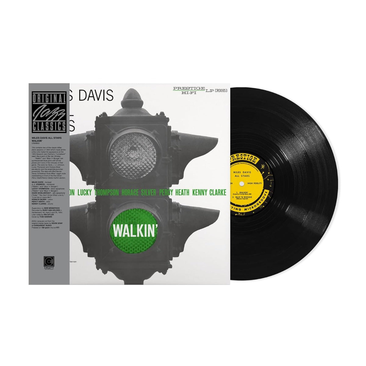 Miles Davis All Stars | Walkin' (Original Jazz Classics Series) (180 Gram Vinyl) - Vinyl