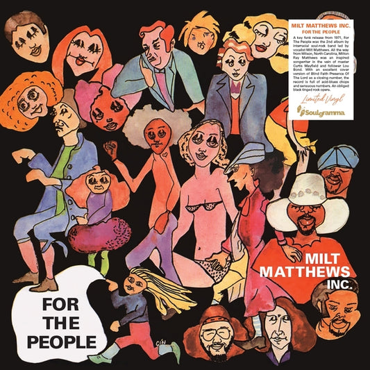 MILT MATTHEWS INC. | For the People - Vinyl
