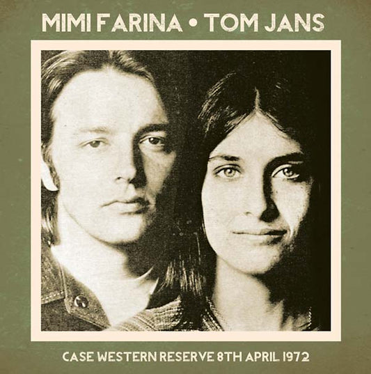 MIMI FARINA/TOM JANS | Case Western Reserve 8th April 1972 - CD