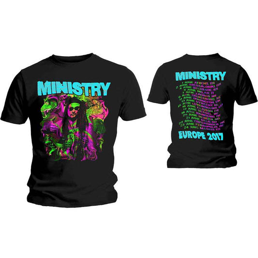 MINISTRY | Trippy Al - T-Shirt Black