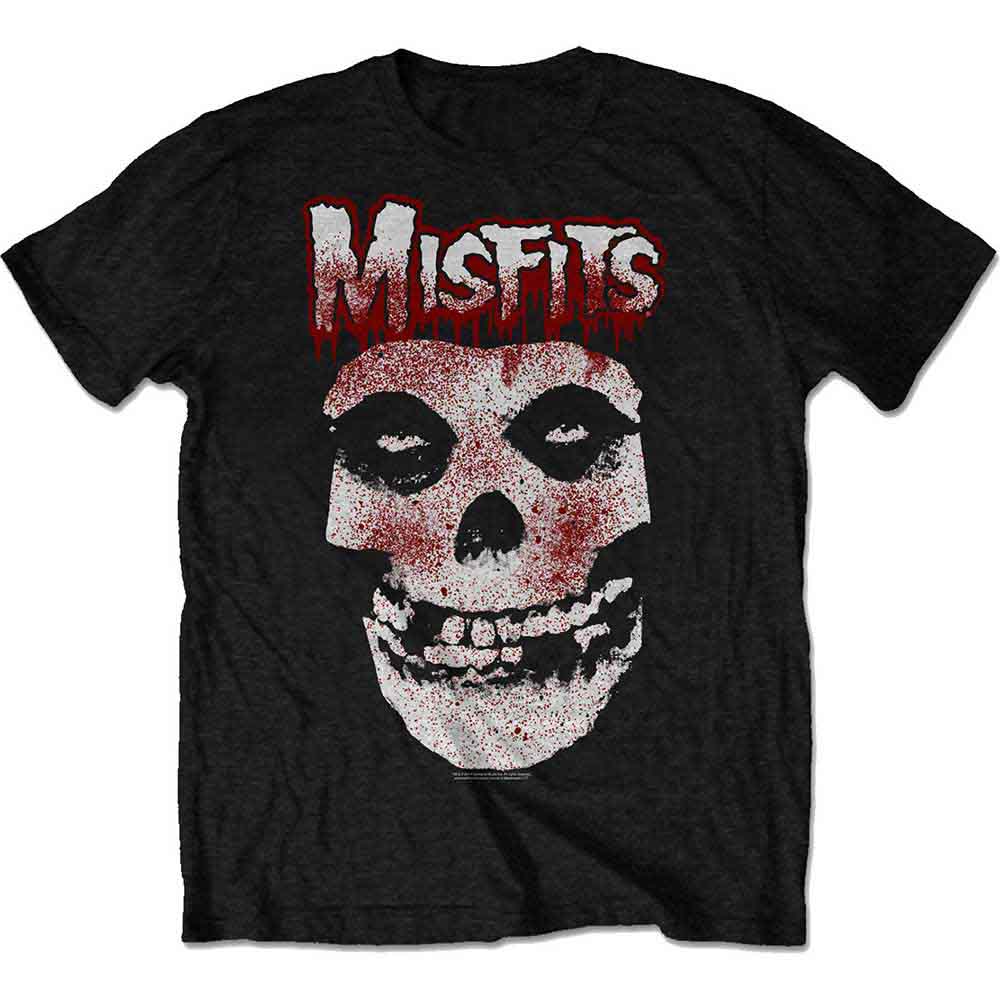 Misfits | Blood Drip Skull - T-Shirt Black