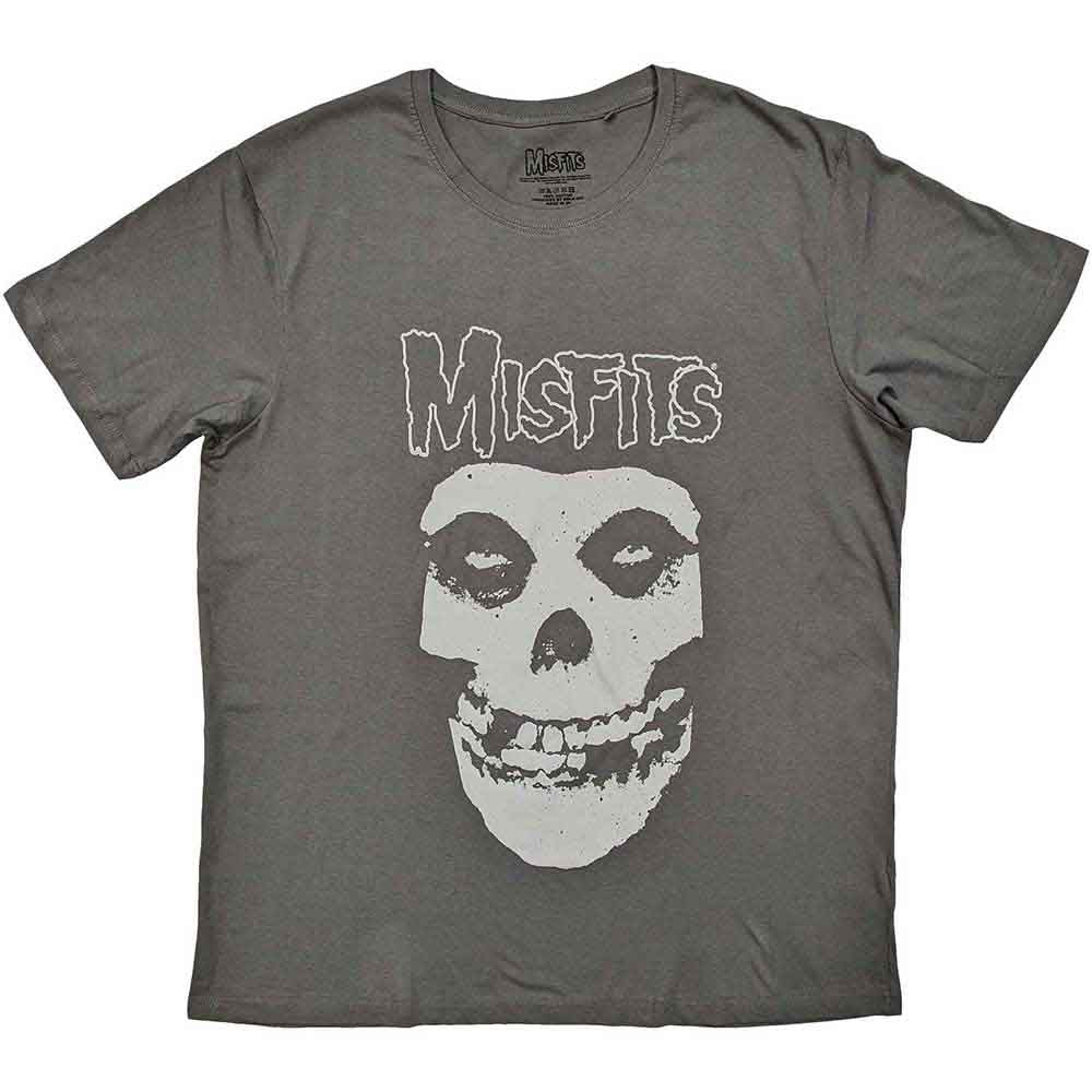 Misfits | Logo & Fiend - T-Shirt Grey
