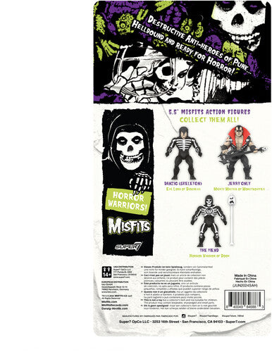 Misfits | Super7 - Misfits - Vintage Figures Wv1 - Danzig (Skeleton Shirt) (Large Item, Collectible, Figure, Action Figure) - Action Figure