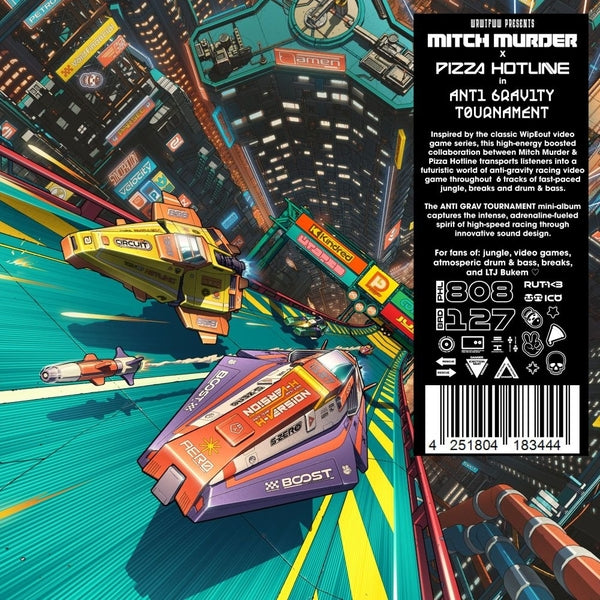 Mitch Murder X Pizza Hotline | Anti Gravity Tournament - Vinyl