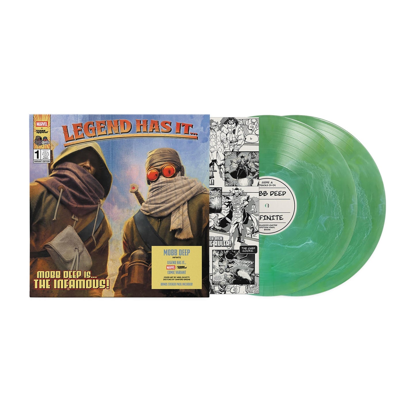 Mobb Deep | Infinite [Green Marble] [2LP] - Vinyl