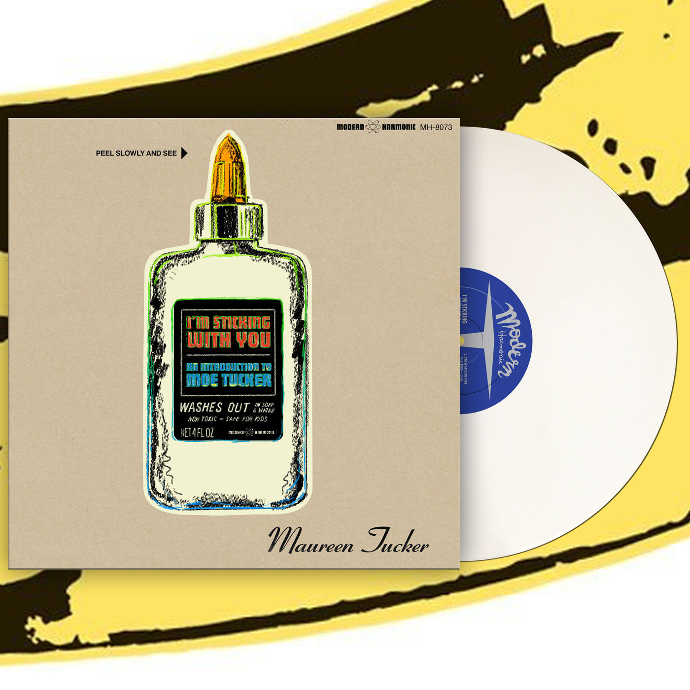 Moe Tucker | I'm Sticking With You: An Introduction To Moe Tucker (WHITE VINYL) - Vinyl