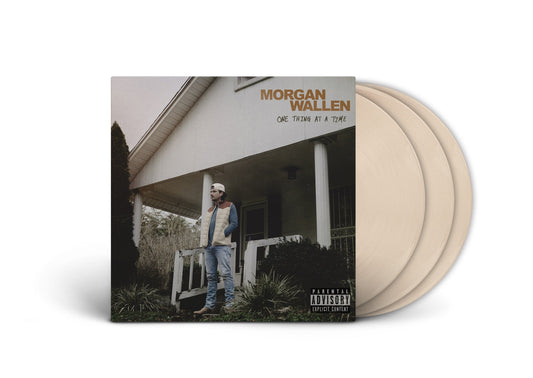 Morgan Wallen | One Thing At A Time [Explicit Content] (Bone White Colored Vinyl) (3 Lp's) - Vinyl