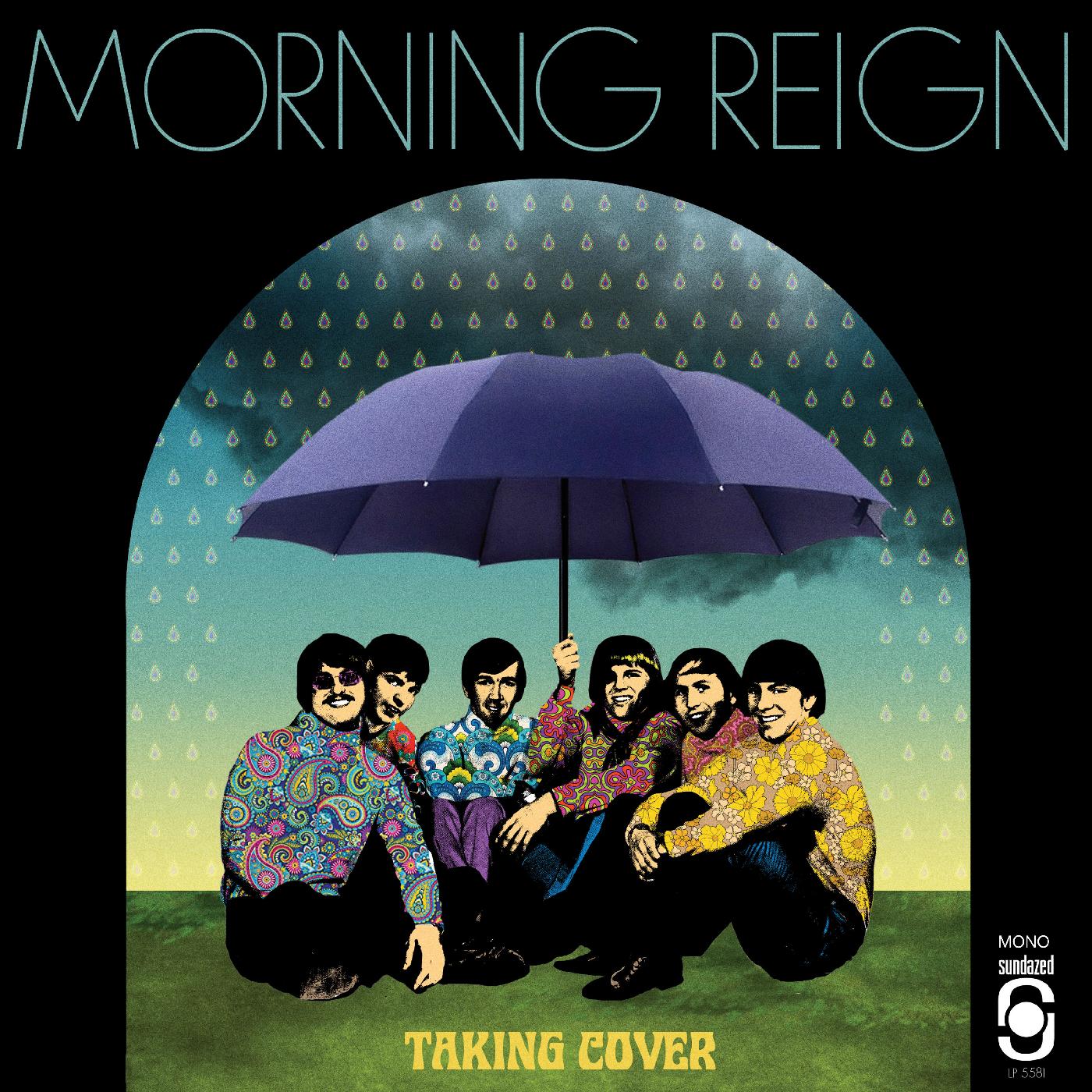 Morning Reign | Taking Cover (BLUE VINYL) - Vinyl