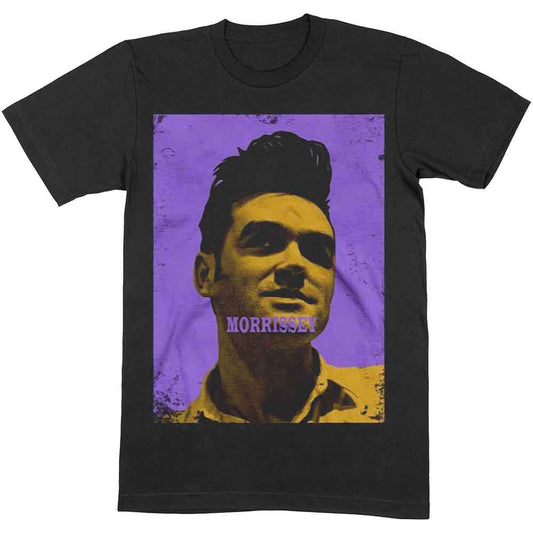 Morrissey | Purple & Yellow - T-Shirt Black