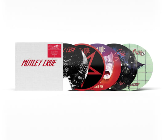 Motley Crue | Crucial Crue (45Th Anniversary) [Deluxe Box Set] [Picture Disc 5Lp] - Vinyl