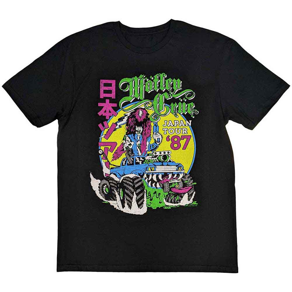 Motley Crue | Girls Girls Girls Japanese Tour '87 - T-Shirt Black