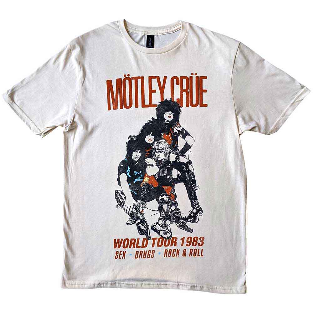 Motley Crue | World Tour Vintage - T-Shirt White