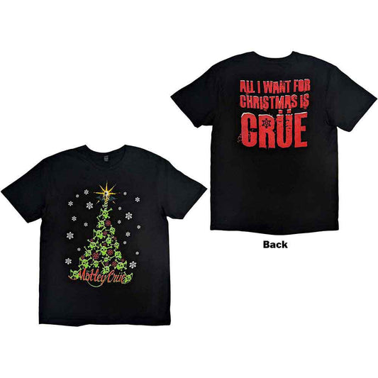Motley Crue | Xmas Crue - T-Shirt Black
