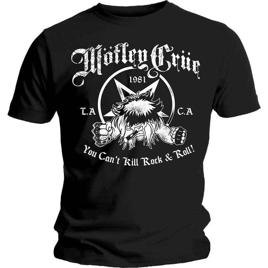 Motley Crue | You Can't Kill Rock & Roll - T-Shirt Black