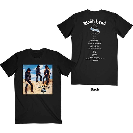 Motörhead | Ace of Spades Track list - T-Shirt Black