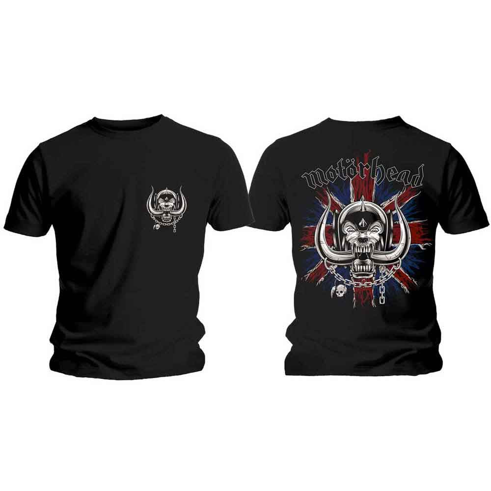 Motörhead | British War Pig & Logo - T-Shirt Black