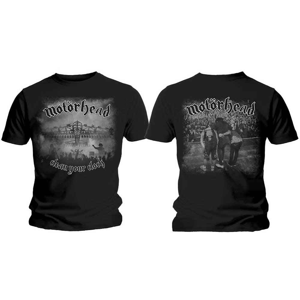 Motörhead | Clean Your Clock B&W - T-Shirt Black