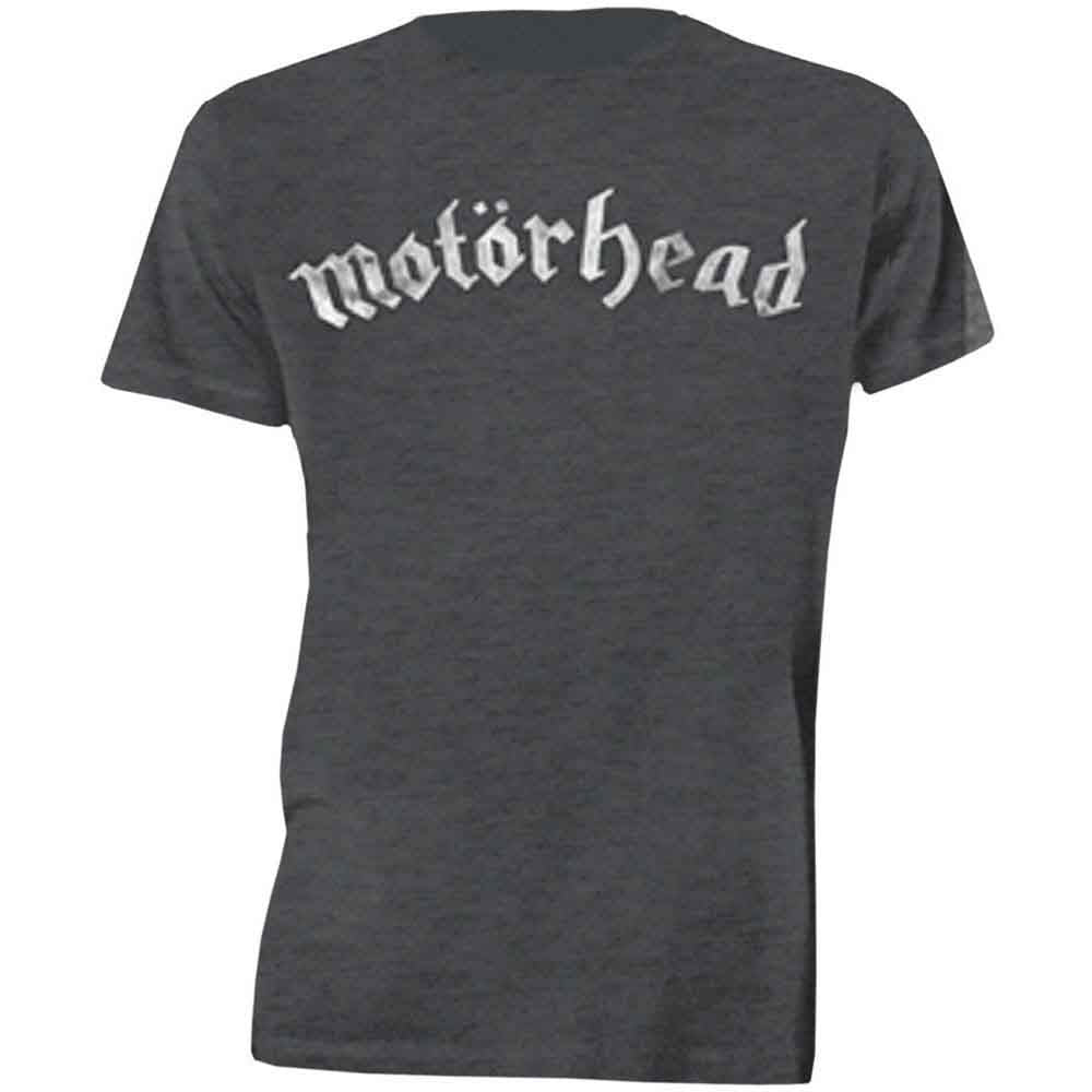 Motörhead | Distressed Logo - T-Shirt Grey