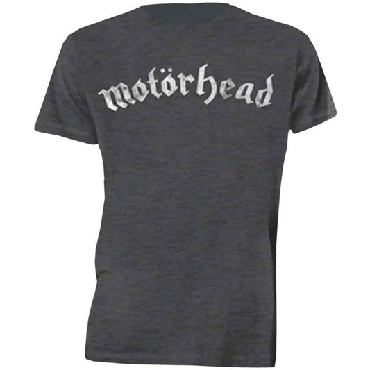 Motörhead | Distressed Logo - T-Shirt Grey