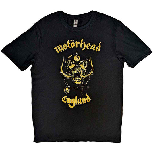 Motörhead | England Classic Gold - T-Shirt Black