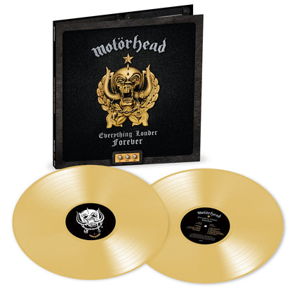 Motörhead | Everything Louder Forever: The Very Best Of Motörhead (Indie Exclusive) [Gold 2LP] - Vinyl