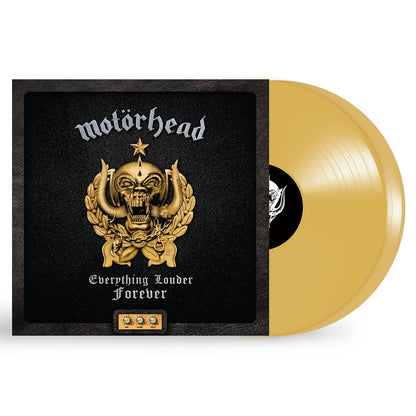 Motörhead | Everything Louder Forever: The Very Best Of Motörhead (Indie Exclusive) [Gold 2LP] - Vinyl