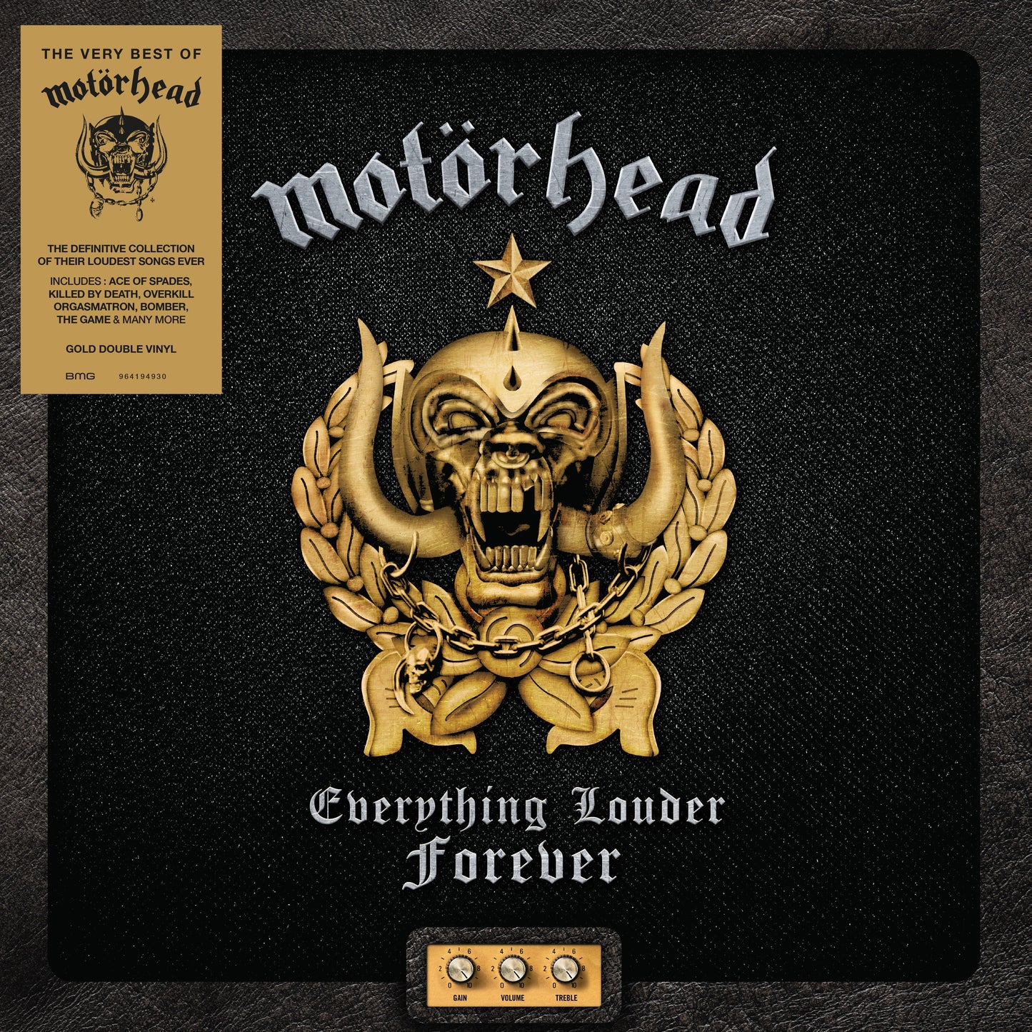 Motörhead | Everything Louder Forever: The Very Best Of Motörhead (Indie Exclusive) [Gold 2LP] - Vinyl