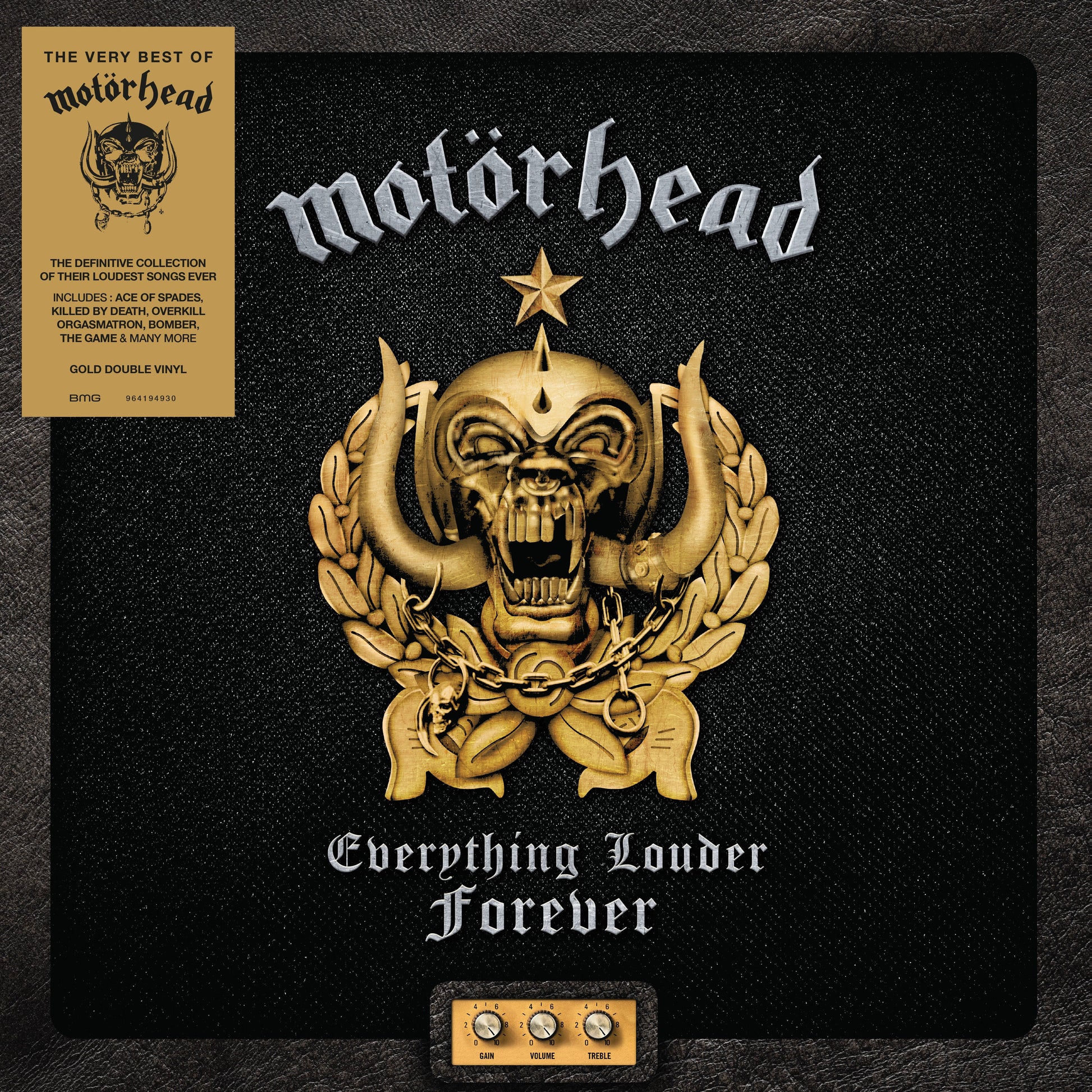Motörhead | Everything Louder Forever: The Very Best Of Motörhead (Indie Exclusive) [Gold 2LP] - Vinyl