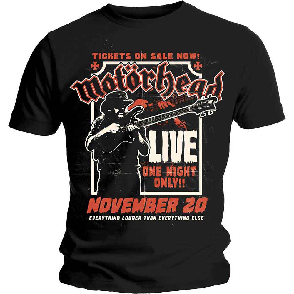 Motörhead | Lemmy Firepower - T-Shirt Black
