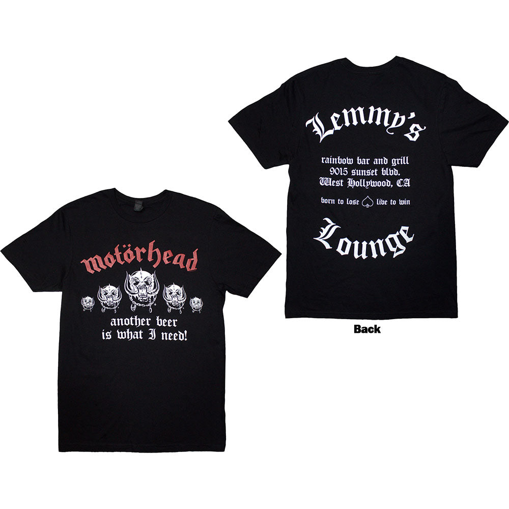 Motörhead | Lemmy's Lounge - Black