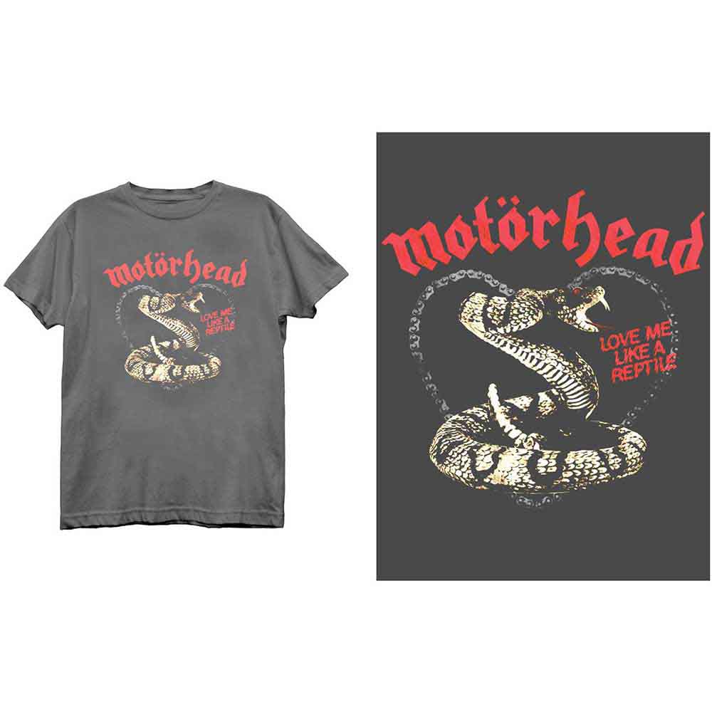 Motörhead | Love Me Like A Reptile - T-Shirt Grey