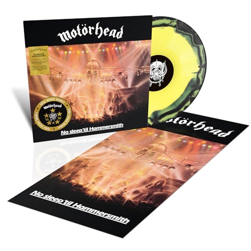 Motörhead | No Sleep 'Til Hammersmith (50Th Anniversary) [Yellow/Black Half-Speed Vinyl] - Vinyl
