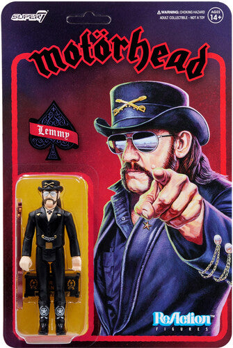 Motörhead | Super7 - Motorhead - ReAction Figures - Lemmy (Modern Cowboy) (Collectible, Figure) - Action Figure