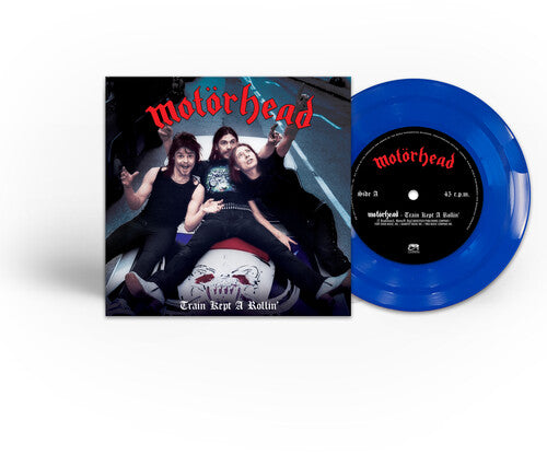 Motörhead | Train Kept A-Rollin' (Colored Vinyl, Blue, Limited Edition) (7" Single) - Vinyl