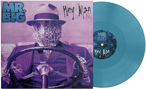 Mr. Big | Hey Man (30th Anniversary Edition) 180 Gram One-Step Pressing, Deep Cyan Colored Vinyl, Limited Edition, Reissue) - Vinyl