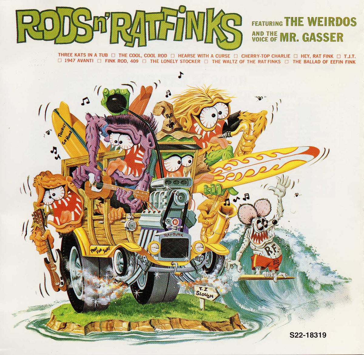 Mr. Gasser & the Weirdos | Rods 'n Ratfinks - CD