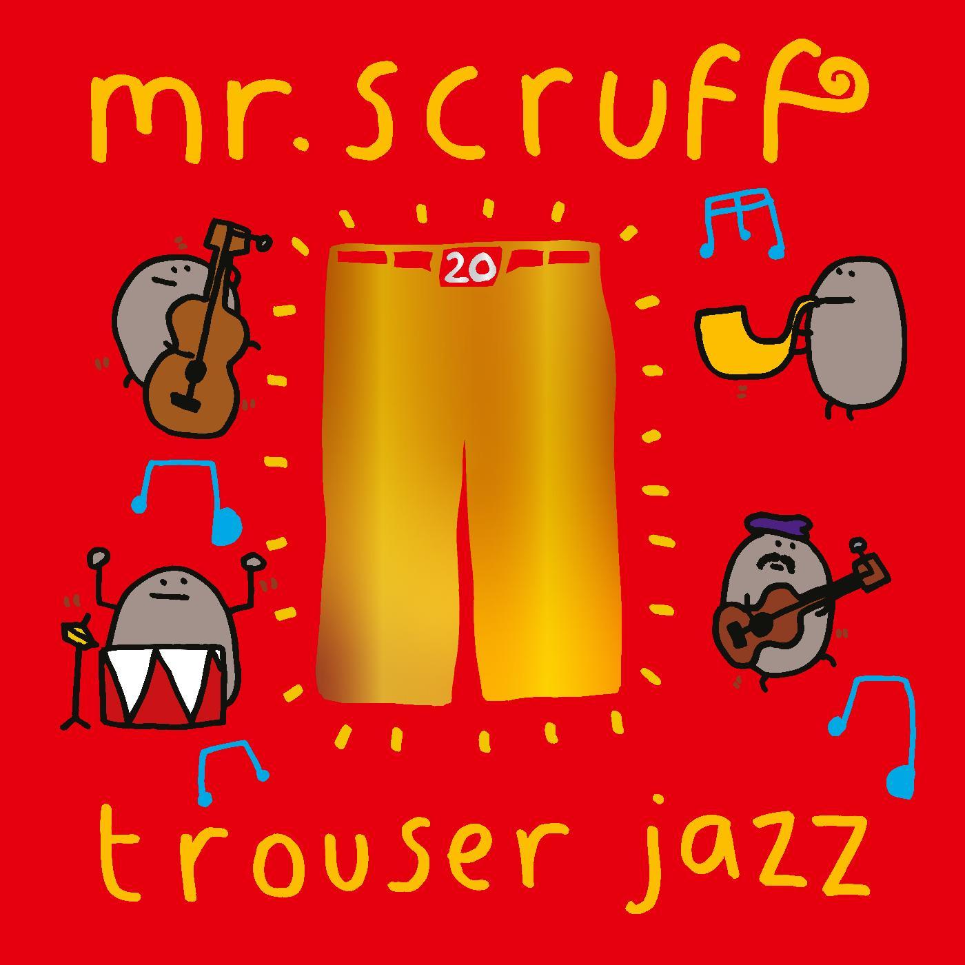 Mr. Scruff | Trouser Jazz (20th Anniversary Edition) (BLUE & RED VINYL) - Vinyl