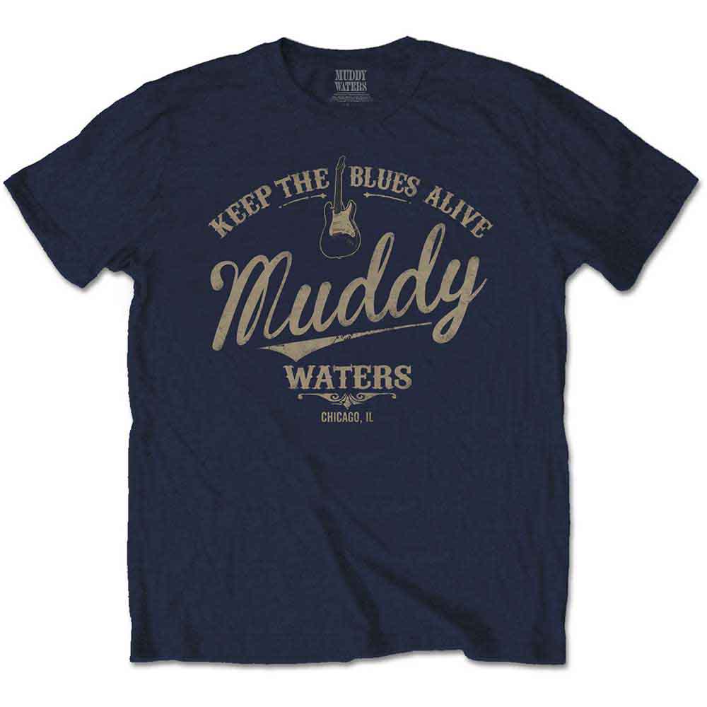 Muddy Waters | Keep The Blues Alive - T-Shirt Blue