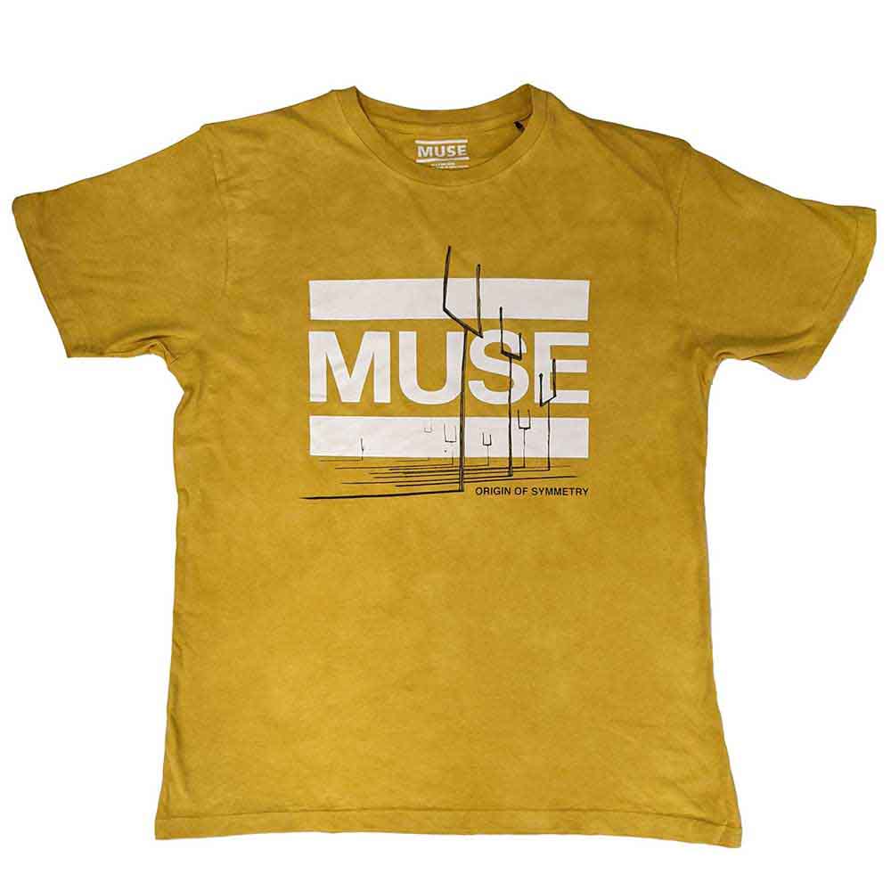 Muse | Origin of Symmetry - T-Shirt Orange, Yellow