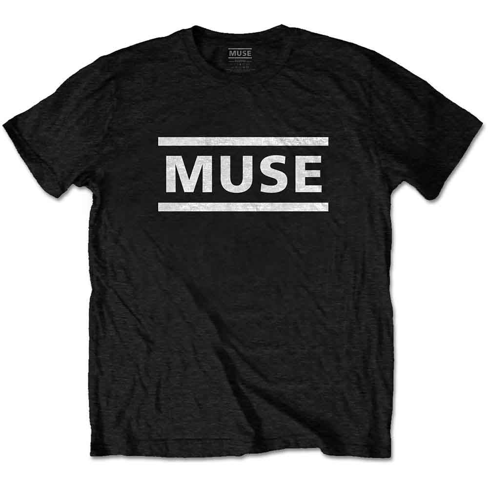 Muse | White Logo - T-Shirt Black