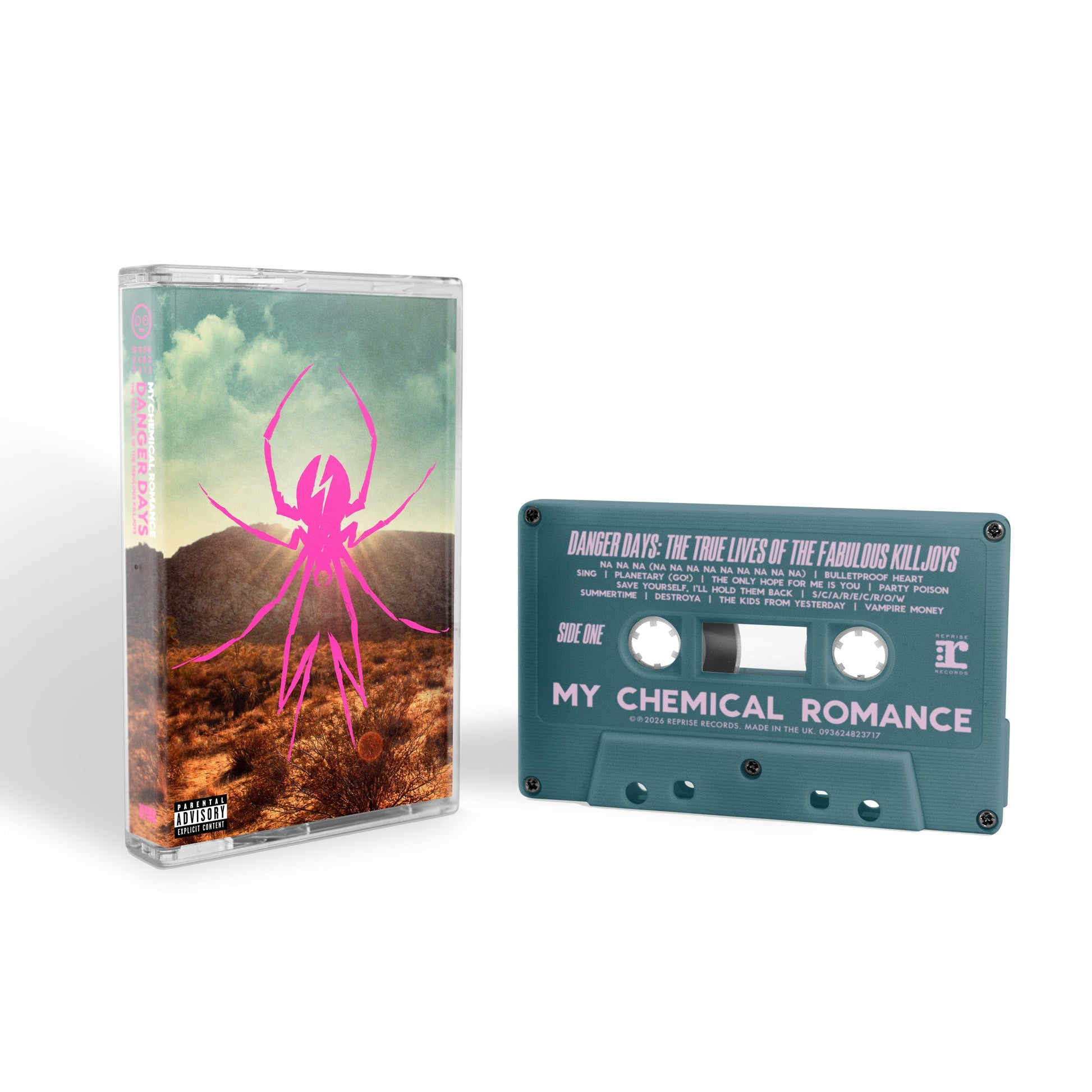 My Chemical Romance | Danger Days: The True Lives Of The Fabulous Killjoys [Explicit Content] (Deluxe Edition, Blue Colored Cassette, Bonus Tracks) - Cassette