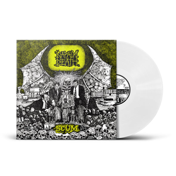 Napalm Death | Scum (Exclusive White Vinyl) - Vinyl