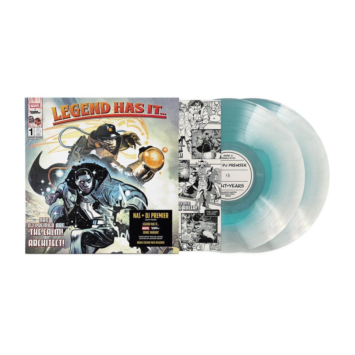 Nas | Light-Years [Clear/Blue Marble] [2LP] - Vinyl